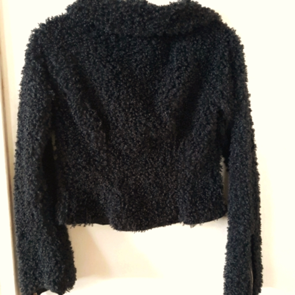 SEVEN 7 Teddy bear biker style jacket - Picture 5 of 8
